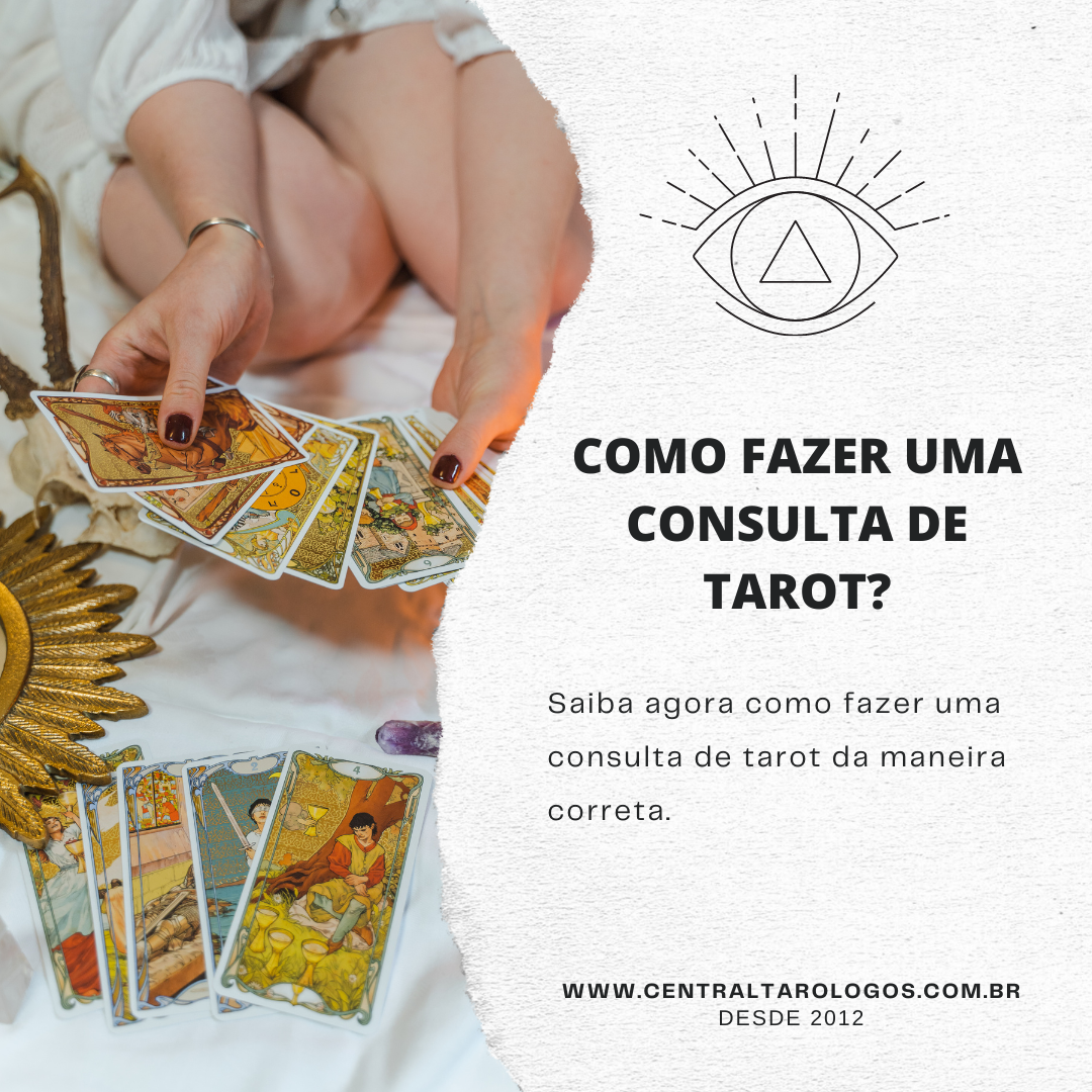 Como Fazer Uma Consulta De Tarot Central Dos Tar Logos Oficial