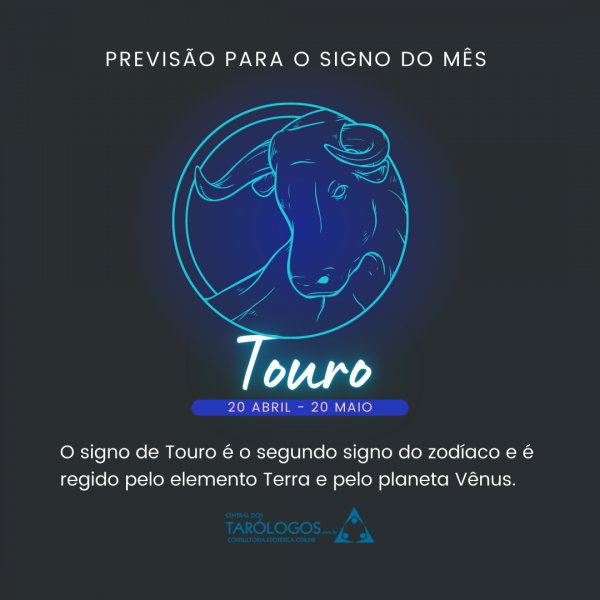 Signo do Ms: Touro